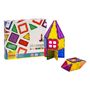 Magnetic tiles 3D Playmags 165 - 32 pcs set, Playmags 165