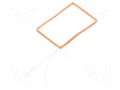 Antenna; RFID; 125kHz; Body dim: 36x52.5x5mm; 1.35mH SR PASSIVES CP-1.35MH-33-495-5