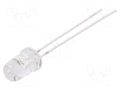 CRLED; pink; 5mm; 3000mcd; 15°; Front: convex; 5.5÷20VDC OPTOSUPPLY OSK5DK5111A-CR