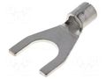 Tip: fork; M8; 4÷6mm2; crimped; for cable; non-insulated; tinned NINIGI ST-098/6