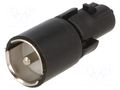 Connector: antenna adapter; Fakra plug,ISO plug; straight; BMW 4CARMEDIA ZRS-BMW-ISO/A