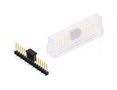 PIN HEADER, 16POS, 1ROW, 2.54MM, SMD SL 10 SMD 078 16 S B SM