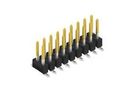PIN HEADER, 18POS, 2ROW, 2.54MM, SMD SL 11 SMD 062 18 S