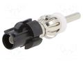 Cable: coaxial antenna; DIN plug,Fakra plug; straight; BMW 4CARMEDIA ZRS-BMW-DIN/A