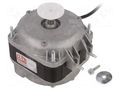 Motor: AC; 1-phase; 1300rpm; P: 16W; 230VAC; 450mA; -40÷40°C; IP40 ELCO NET5T16ZVN001