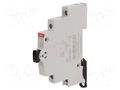 Module: pushbutton switch; 250VAC; 16A; for DIN rail mounting ABB E215-16-11F