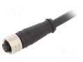 Connector: M12; plug; female; PIN: 8; straight; 36V; IP67; cables IFM ELECTRONIC E11855