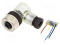 Connector: M12; plug; PIN: 4; female; A code-DeviceNet / CANopen IFM ELECTRONIC E11510