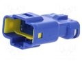 Connector: wire-wire; plug; male; 560,E-Seal; for cable; blue; IP67 EDAC 560-005-000-310