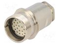 Connector: M27; plug; PIN: 26; female; IP67; ZYLIN; soldering; 1mm2 LAPP 00008979