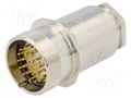 Connector: M27; plug; PIN: 26; male; IP67; ZYLIN; soldering; 6.5÷16mm LAPP 00008822