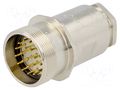 Connector: M27; plug; PIN: 21; male; IP67; ZYLIN; soldering; 6.5÷16mm LAPP 00008854