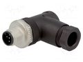 Connector: M12; plug; PIN: 5; male; angled; IP67; screw terminal LAPP 22260648