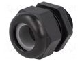 Cable gland; M32; 1.5; IP54; polyamide; black; UL94V-0; HSK-K HUMMEL HUMMEL-1209320151