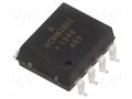 Optocoupler; SMD; Ch: 1; OUT: gate; 3.75kV; 10Mbps; Gull wing 8 BROADCOM (AVAGO) HCNW2601-300E