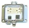 DATA INTERFACE PORT, CAT 5, 1 PORT, ALUM P-R2-K3RF3