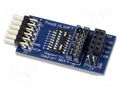Pmod module; prototype board; Comp: SN47LVC1T45 DIGILENT 410-320