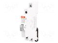 Module: pushbutton switch; 250VAC; 16A; for DIN rail mounting ABB E215-16-11B