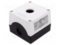 Enclosure: for remote controller; 22mm; IP66,IP67; X: 85mm; Y: 85mm SIEMENS 3SU1801-1AA00-1AA1