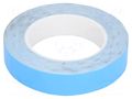 Tape: heat transfer; W: 25mm; L: 25m; Thk: 0.2mm; 0.8W/mK; UL94V-0 IPT TT707-25MM-25M