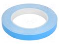 Tape: heat transfer; W: 15mm; L: 25m; Thk: 0.2mm; 0.8W/mK; UL94V-0 IPT TT707-15MM-25M