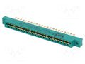 Connector: card edge; PIN: 22; 307; soldering; 3.96mm EDAC 307-022-501-102