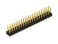 PIN HEADER, 38POS, 2ROW, 2.54MM, THT SL 21 THR 112 38 G