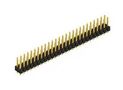 PIN HEADER, 52POS, 2ROW, 2.54MM, THT SL 21 THR 112 52 G