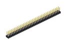 PIN HEADER, 70POS, 2ROW, 2.54MM, THT SL 21 THR 112 70 S