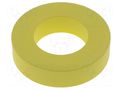 Ferrite: toroidal; L: 11.1mm; Øint: 21.5mm; Øout: 38.4mm; 96nH MICROMETALS T150-26