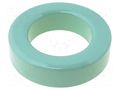 Ferrite: toroidal; L: 14mm; Øint: 31.8mm; Øout: 50.8mm; 92nH MICROMETALS T200-52