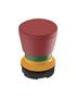 ACTUATOR, 22.3MM EMG STOP PLUS 1 SW, RED 1.30.273.602/0300