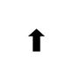 LABELLING SHEET, UPWARDS ARROW SYMBOL 5.70.097.025/1001