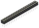 CONN, SIP SOCKET, 40P, 2ROW, 2.54MM, TH 2485255-1