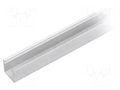 Profiles for LED modules; white; L: 1m; SMART10; aluminium TOPMET TOP-SMART10/WH-1M