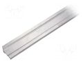 Profiles for LED modules; natural; L: 1m; CORNER10; aluminium TOPMET TOP-CORNER10-1M