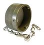 PROTECTIVE CAP WITH CHAIN, RCPT CONN 121003-0004