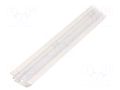 Profiles for LED modules; white; L: 2m; GROOVE10; aluminium TOPMET TOP-GROOVE10/WH-2M