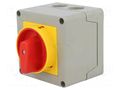 Switch: cam switch; Stabl.pos: 2; 20A; 0-1; in housing; Poles: 3 LOVATO ELECTRIC GX2010P25