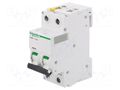 Circuit breaker; 400VAC; Inom: 16A; Poles: 1+N; Charact: B; 6kA; IP20 SCHNEIDER ELECTRIC A9F03616