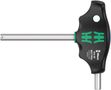 454 HF T-handle hexagon screwdriver Hex-Plus with holding function, 8x100, Wera 05023351001