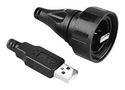 USB CBL, 2.0 A PLUG-SEALED A PLUG, 2M PX0840/AA/2M00