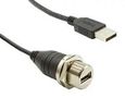 USB CBL, 2.0 SEALED A RCPT-A PLUG, 0.5M PXM0023/A/0M50/A