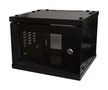 CABINET, STEEL, BLACK, 4U MU4/10