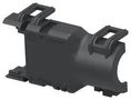 BACKSHELL, AUTOMOTIVE CONN, 180DEG, BLK 2452956-2