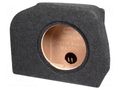 Car loudspeaker enclosure; MDF; black melange; 250mm; Toyota; 15l BASSER OBGL.TOYOTA.01L
