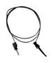 TEST LEAD, PLUG TO CLIP, RED, 5A, 4' BU-P3782-48-2