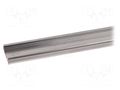 Profiles for LED modules; natural; L: 2m; SURFACE10; aluminium TOPMET TOP-SURFACE10-2M