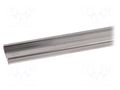 Profiles for LED modules; natural; L: 2m; SURFACE10; aluminium TOPMET TOP-SURFACE10-2M