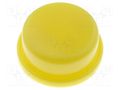 Button; round; yellow; Ø13mm NINIGI TACT-2BRYL